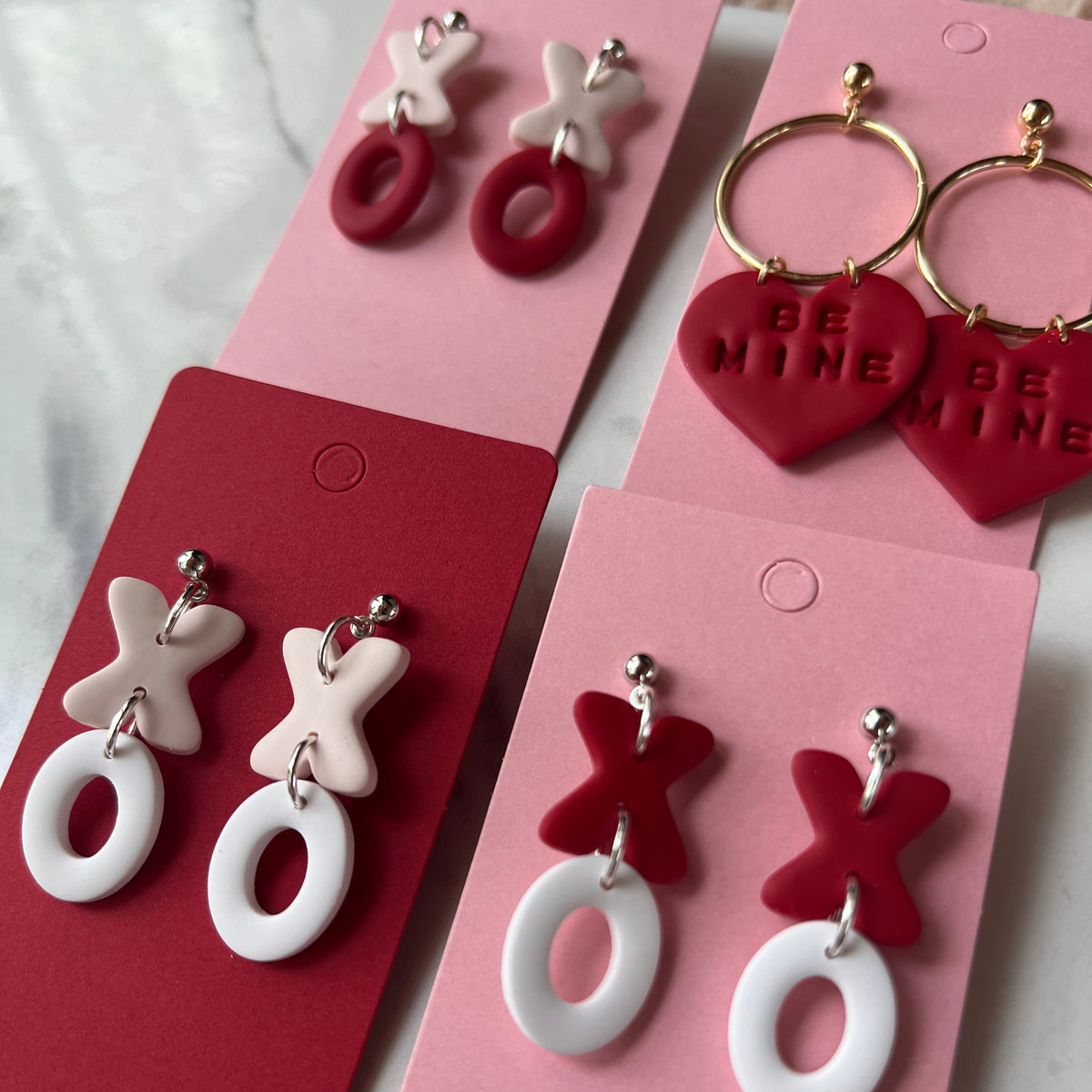 XO earrings