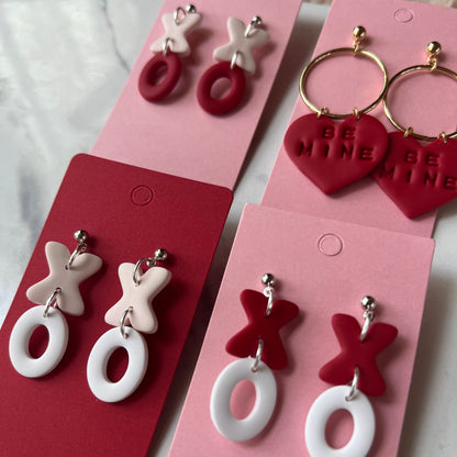 XO earrings