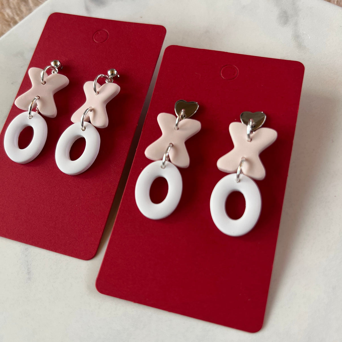 XO earrings
