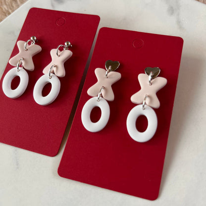 XO earrings