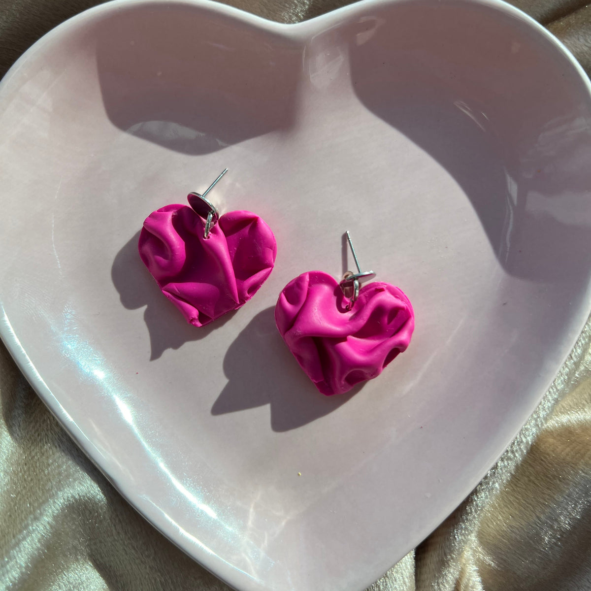 Satin Love Hearts