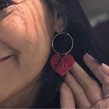 Be Mine (top hoops with post)