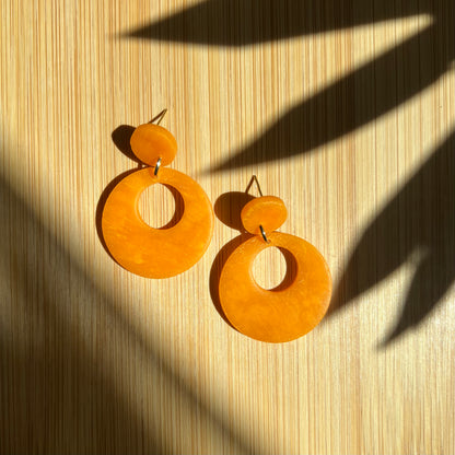 Translucent Orange Rounds (stud only)