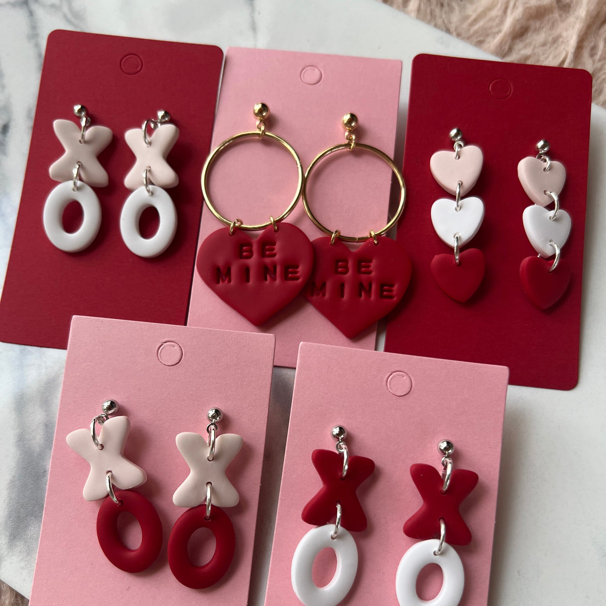 Be Mine (top hoops with post)