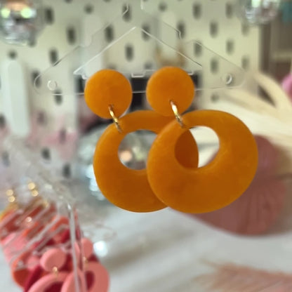 Translucent Orange Rounds (stud only)