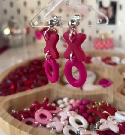 XO earrings